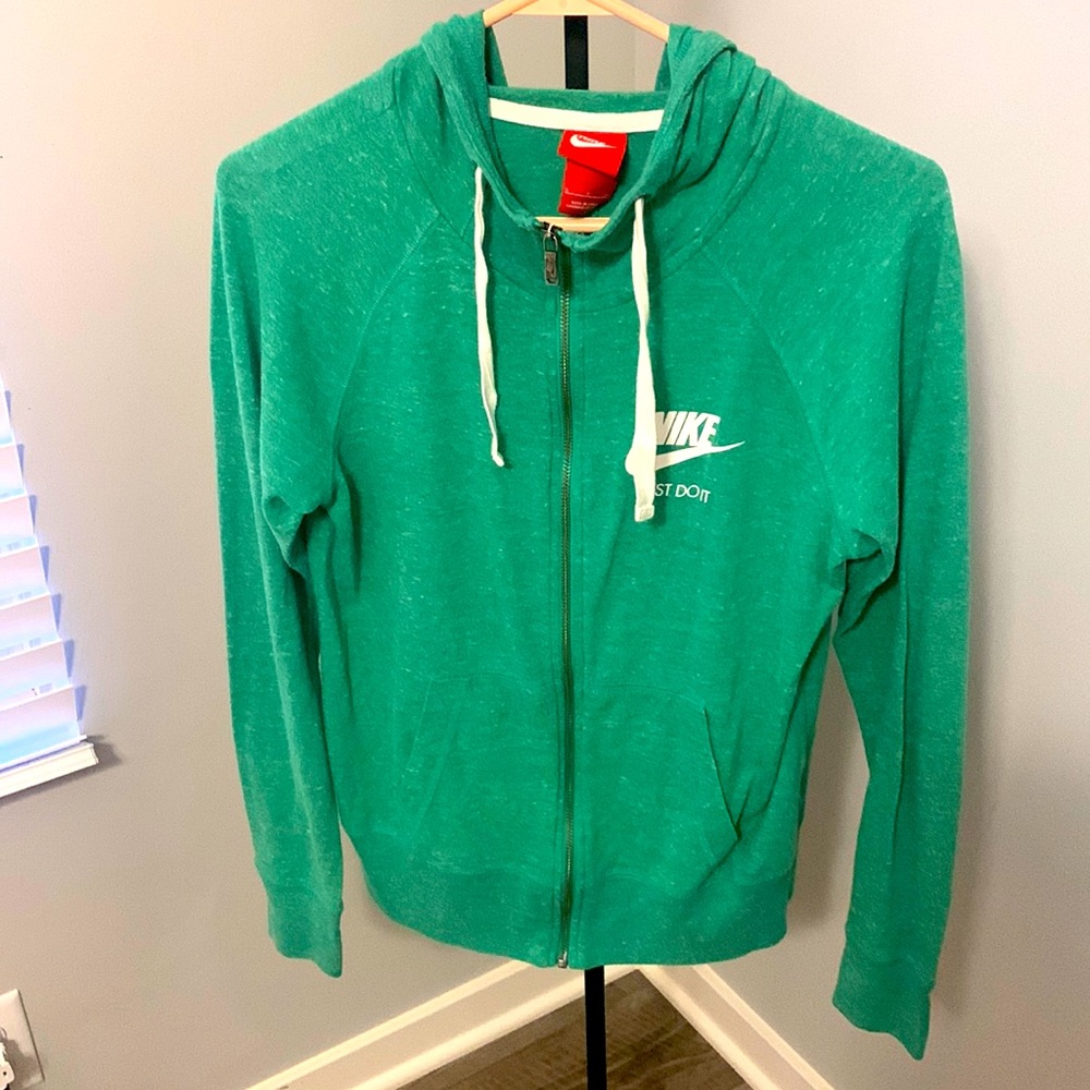 EUC Nike Jacket green